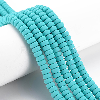Handmade Polymer Clay Beads Strands CLAY-N008-008-77-1