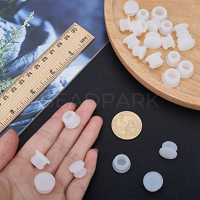 24Pcs 4 Style Silicone Bottle Seal Plug AJEW-GF0008-11D-1