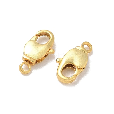 Brass Swivel Lobster Claw Clasps KK-E796-02B-G-1