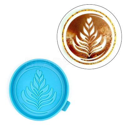 Silicone Cup Mat Molds DIY-M039-05C-1