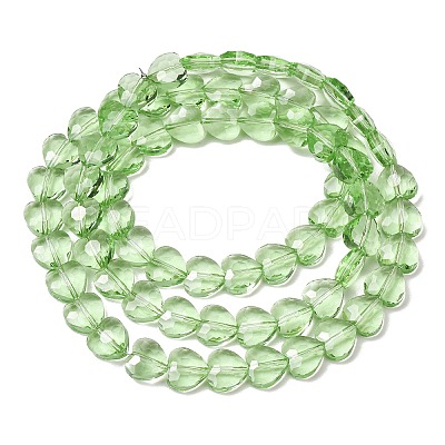 Transparent Glass Beads Strands GL-CBA7A17-03A-06-1