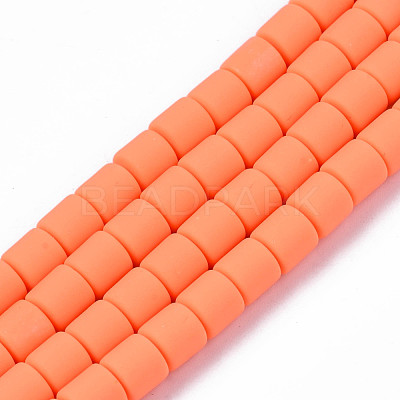 Handmade Polymer Clay Bead Strands CLAY-ZX006-01-39-1