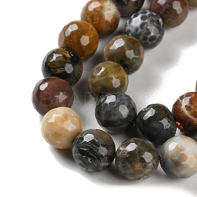 Natural Agate Beads Strands X-G-M437-B01-01A-1