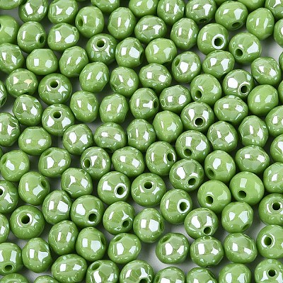 Opaque Colours Glass Seed Beads SEED-N007-34F-1