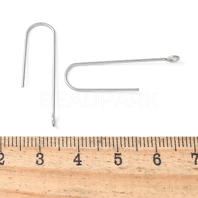 316 Surgical Stainless Steel Earring Hooks X-STAS-Z124-02D-P-1