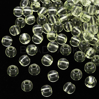 Transparent Acrylic Beads LS-MACR-S370-A6mm-728-1