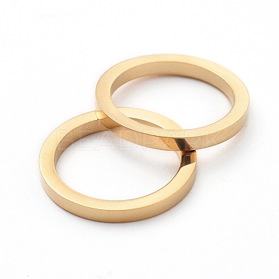 PVD Vacuum Plating 304 Stainless Steel Linking Rings for Jewelry Making X-STAS-G215-26-G02-1