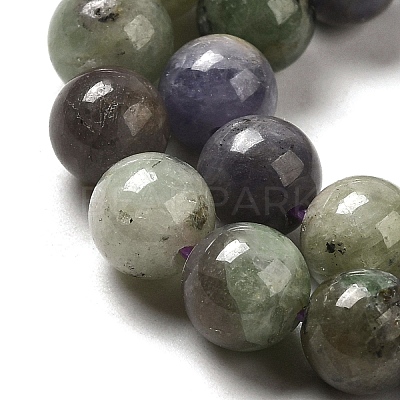 Natural Tanzanite Beads Strands G-Z044-A01-02-1