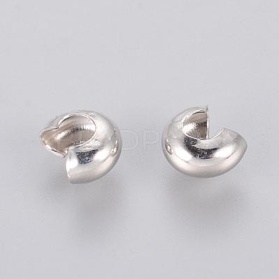 Brass Crimp Beads Covers EC266-NF-1