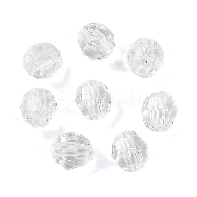Transparent Acrylic Beads OACR-Q015-01H-1