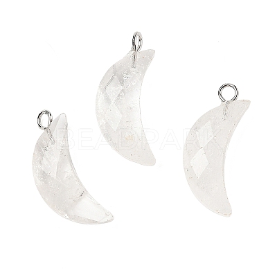 Natural Quartz Crystal Pendants G-L614-D05-P01-1