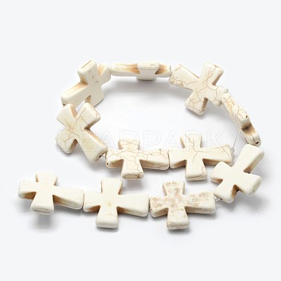 Synthetic Magnesite Bead Strands X-G-P228-47-B-1