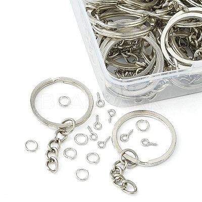 DIY Keychain Making Finding Kit DIY-YW0006-49-1