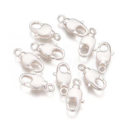 Brass Swivel Lobster Claw Clasps KK-K238-39MS-M-1