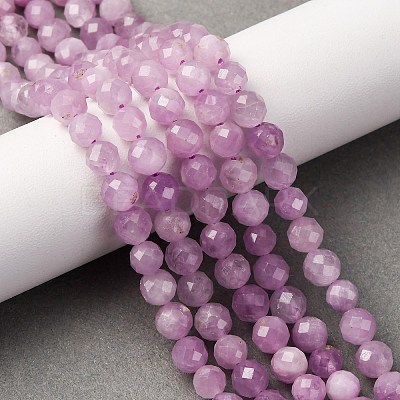 Natural Kunzite Beads Strands G-P587-B01-02-1