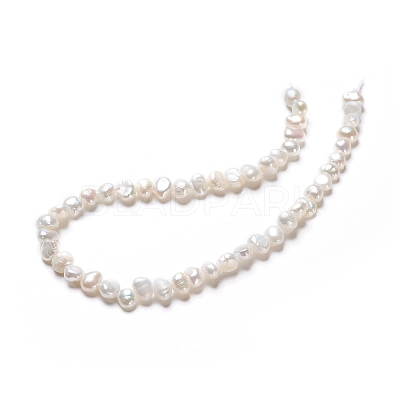 Natural Cultured Freshwater Pearl Beads Strands PEAR-I004-08C-1