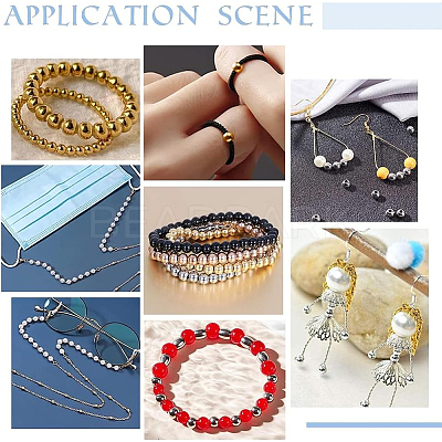 304 Stainless Steel Beads STAS-UN0060-67-1