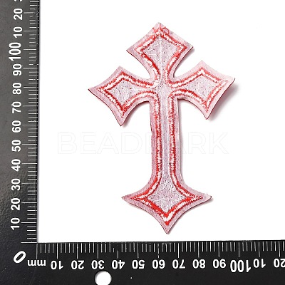 Computerized Embroidery Cloth Iron on/Sew on Patches DIY-XCP0003-86B-1