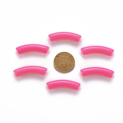 Opaque Acrylic Beads MACR-S372-002B-S005-1