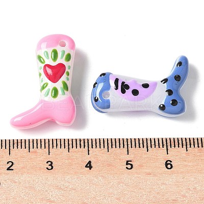 Baking Paint Glass Enamel Beads BLOW-D300-01A-1