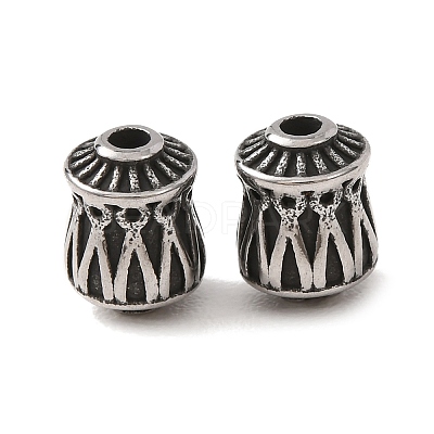 304 Stainless Steel Beads SA-CBAFBAB-09AS-D-1