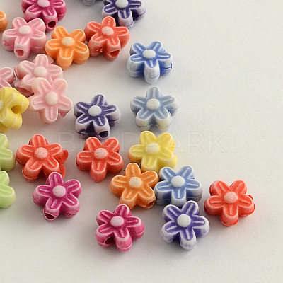 Craft Style Acrylic Beads MACR-Q157-M31-1