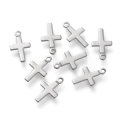 Non-Tarnish 304 Stainless Steel Charms X-STAS-K195-15P-1