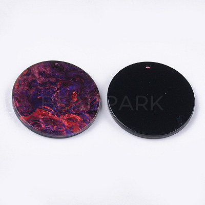 Cellulose Acetate(Resin) Pendants X-KY-S157-34E-1