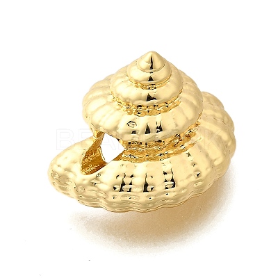 Ocean Series Brass Beads KK-B136-03G-04-1