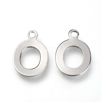 Non-Tarnish 201 Stainless Steel Charms X-STAS-C021-06P-O-1