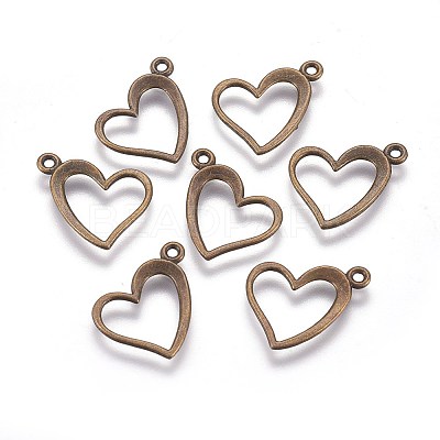 Tibetan Style Alloy Pendants LS-TIBEP-22390-AB-FF-1