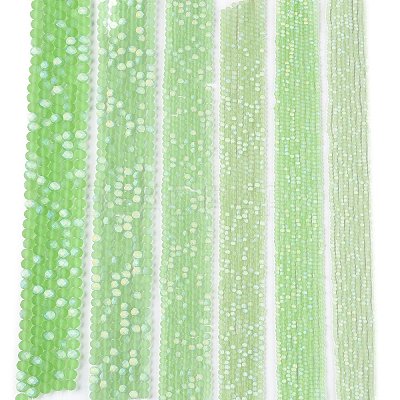 Transparent Glass Beads Strands LS-EGLA-A044-T2mm-MB09-1