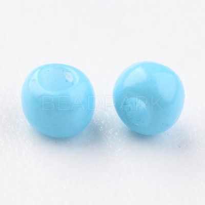 12/0 Grade A Baking Paint Glass Seed Spacer Beads X-SEED-Q009-FJX08-1