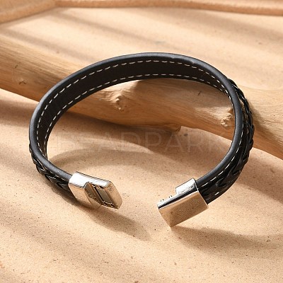 Imitation Leather Cord Bracelets BJEW-N0011-029B-1