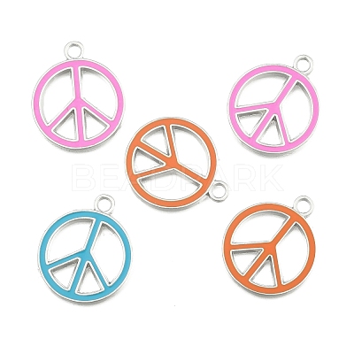 Alloy Enamel Pendants X-ENAM-P066-M-1