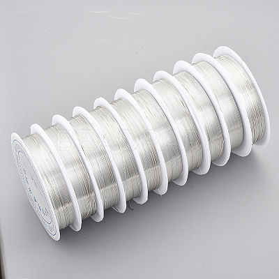 Round Copper Jewelry Wire CWIR-Q006-0.7mm-S-1