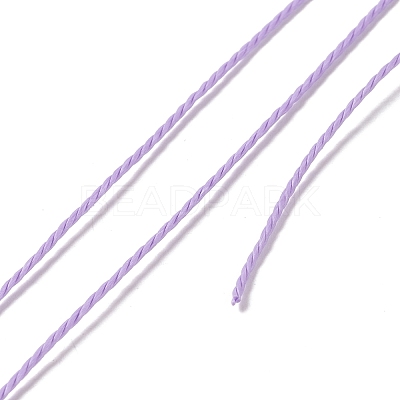 Round Waxed Polyester Cord YC-C001-01A-11-1