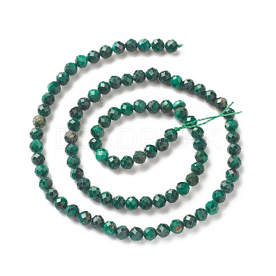 Natural Malachite Beads Strands G-G989-A06-C-1