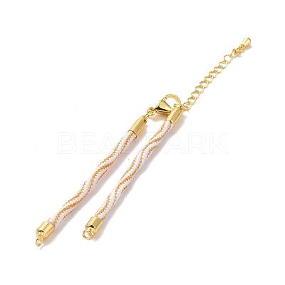 Nylon Cord Bracelets MAK-C003-02G-1