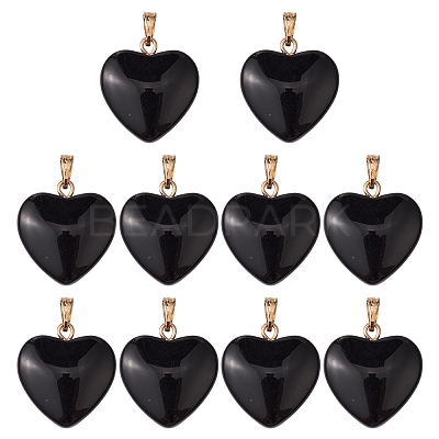Spray Painted Glass Pendants GLAA-YW0001-99-1