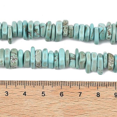 Natural Howlite Beads Strands G-A302-A01-03-1