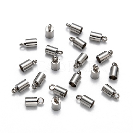 Tarnish Resistant 304 Stainless Steel Cord Ends STAS-M242-12-1