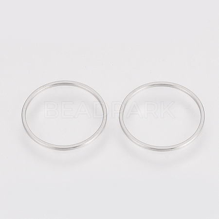 Non-Tarnish 304 Stainless Steel Linking Ring LS-X-STAS-S079-13A-1