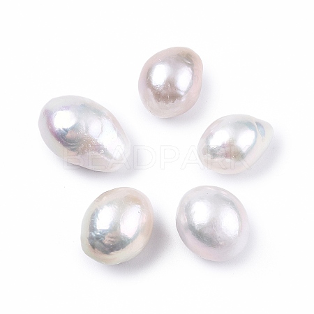 Natural Baroque Keshi Pearl Beads PEAR-N020-J12-1