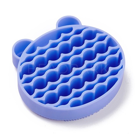 Silicone Makeup Cleaning Brush Scrubber Mat Portable Washing Tool MRMJ-H002-01E-1