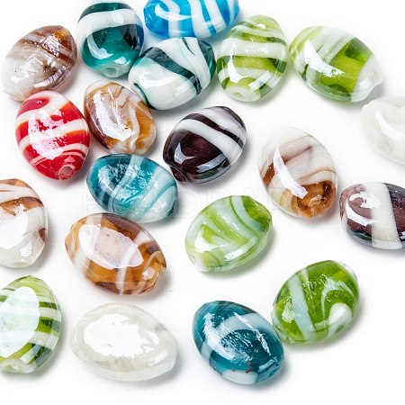 Handmade Lampwork Beads LAMP-S050-M-1