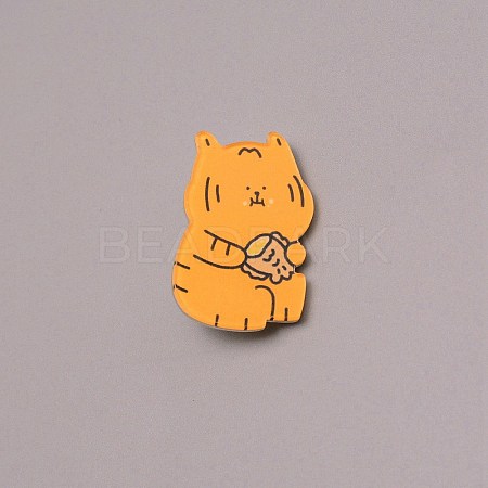 Tiger with Food Chinese Zodiac Brooch Pin JEWB-TAC0008-10-1