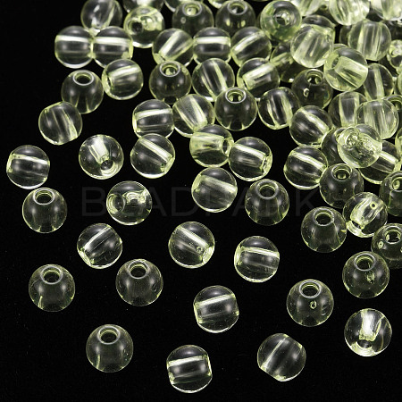 Transparent Acrylic Beads LS-MACR-S370-A6mm-728-1