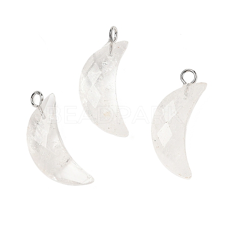 Natural Quartz Crystal Pendants G-L614-D05-P01-1