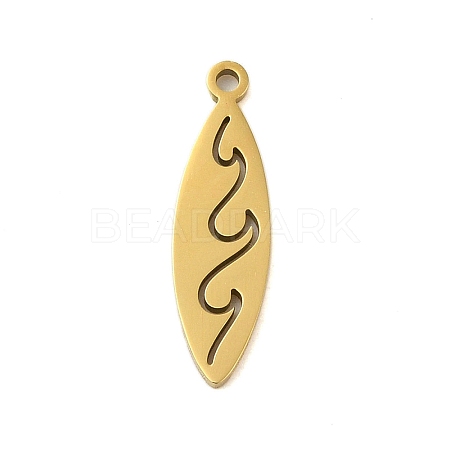 304 Stainless Steel Pendants LS-STAS-S123-03G-06-1